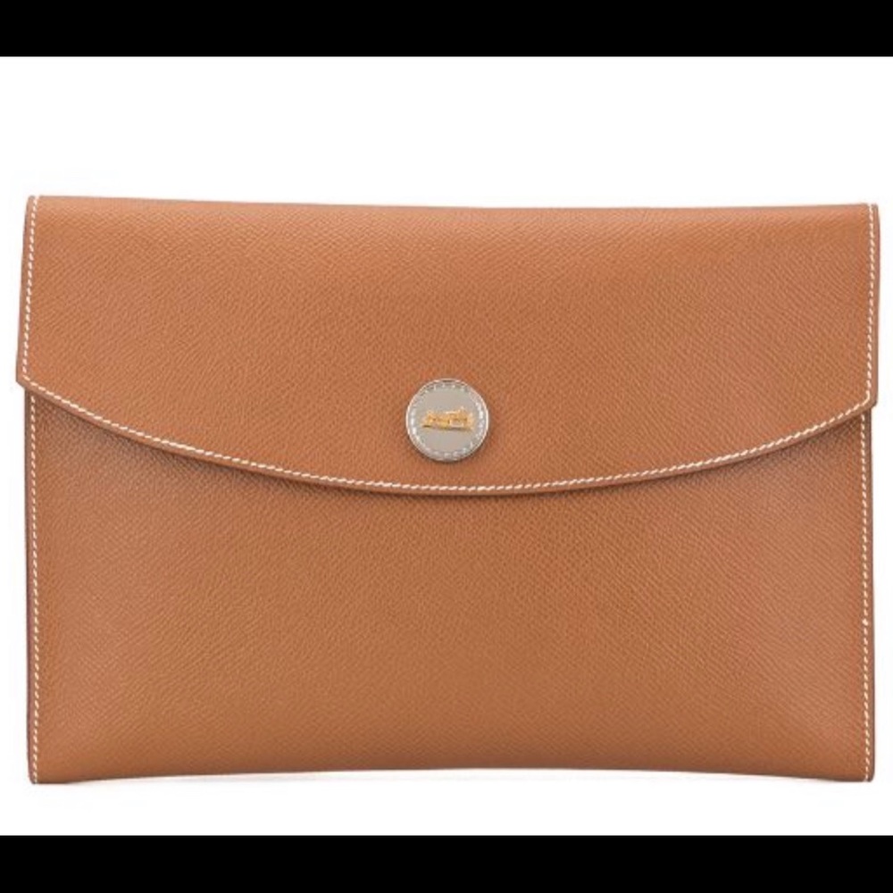 Hermès 1995 Pochette Rio Horse Carriage motif